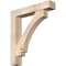 Ekena Millwork Imperial Block Smooth Bracket w/ Offset Brace, Douglas Fir, 7 1/2"W x 40"D x 44"H BKT0806X40X44IMP05SDF - alternate 1